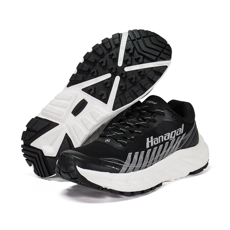 Sepatu Santai EVA Bersirkulasi Kain Jacquard Karet